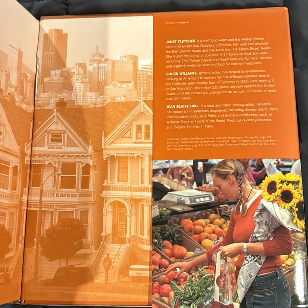 Williams Sonoma San Francisco Cooking book